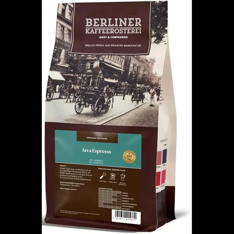 Berliner Kaffeerösterei Espresso Decaf – Berliner Kaffeerösterei Kaffeebohnen