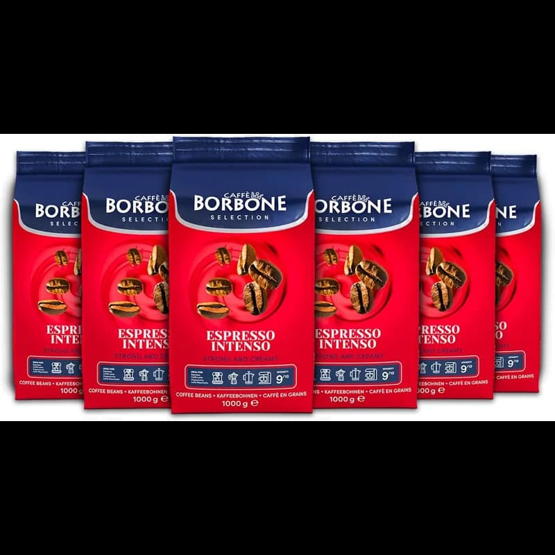 Caffè Borbone Selection Espresso Intenso Vorteilspaket 4kg – Caffè Borbone Kaffeebohnen