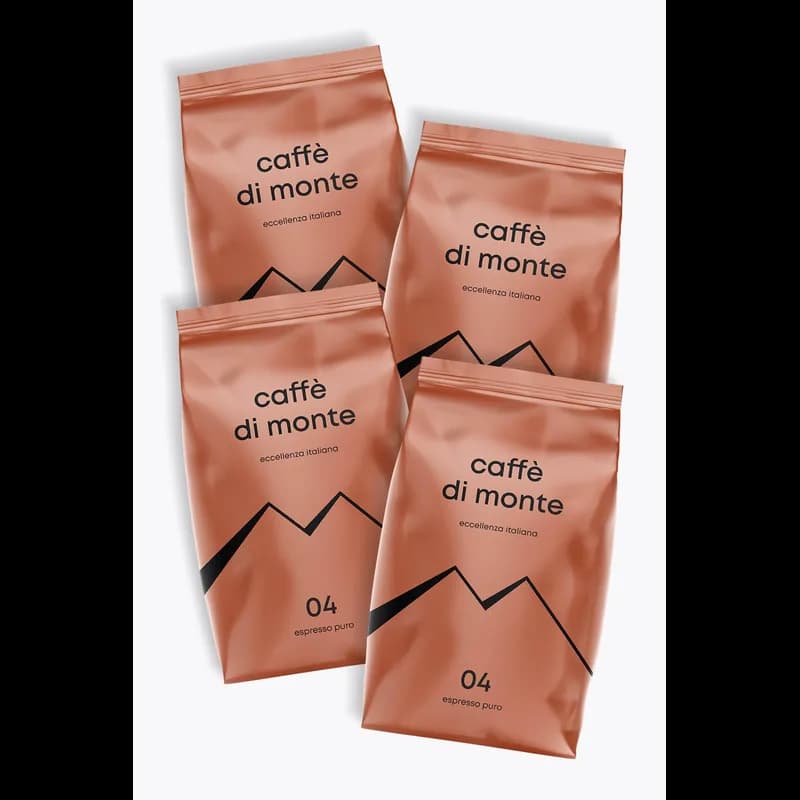 Caffè di Monte Espresso Puro Vorteilspaket 4kg – Caffè di Monte Kaffeebohnen