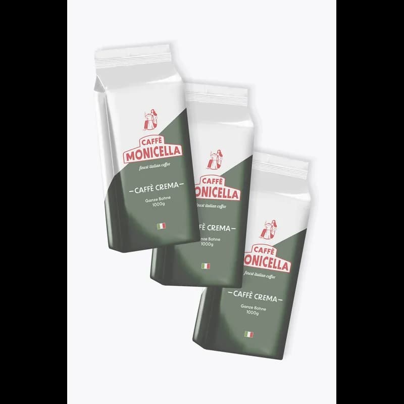 Caffè Monicella Caffè Crema Vorteilspaket 3kg – Caffè Monicella Kaffeebohnen