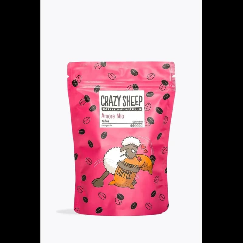 Crazy Sheep Amore Mio 250g – Crazy Sheep Kaffeebohnen