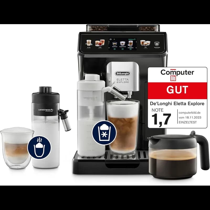 DeLonghi Eletta Explore ECAM450.65 – DeLonghi Kaffeevollautomat Platz 5