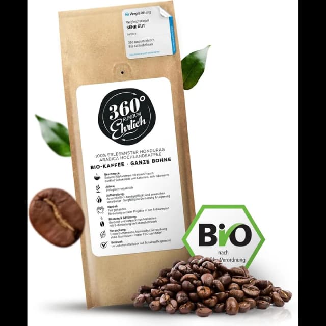 earlybird coffee Vollautomat Bio 500g