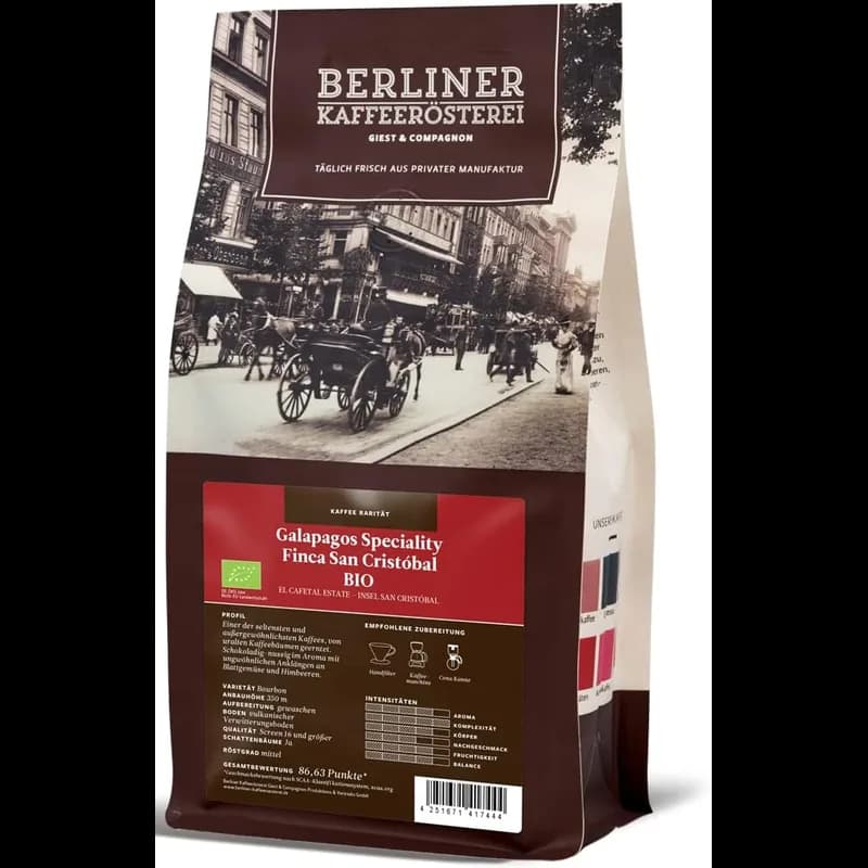 Erste Tegernseer Kaffeerösterei Peru Finca Negrisa Bio 250g – Erste Tegernseer Kaffeerösterei Kaffeebohnen
