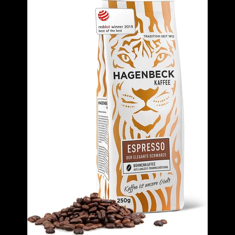 Hannoversche Kaffeemanufaktur König Georg Espresso 250g – Hannoversche Kaffee Manufaktur Kaffeebohnen
