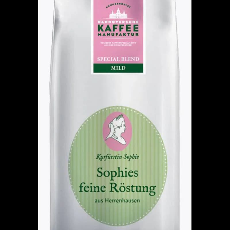 Hannoversche Kaffeemanufaktur Sophies feine Röstung – Hannoversche Kaffeemanufaktur Kaffeebohnen