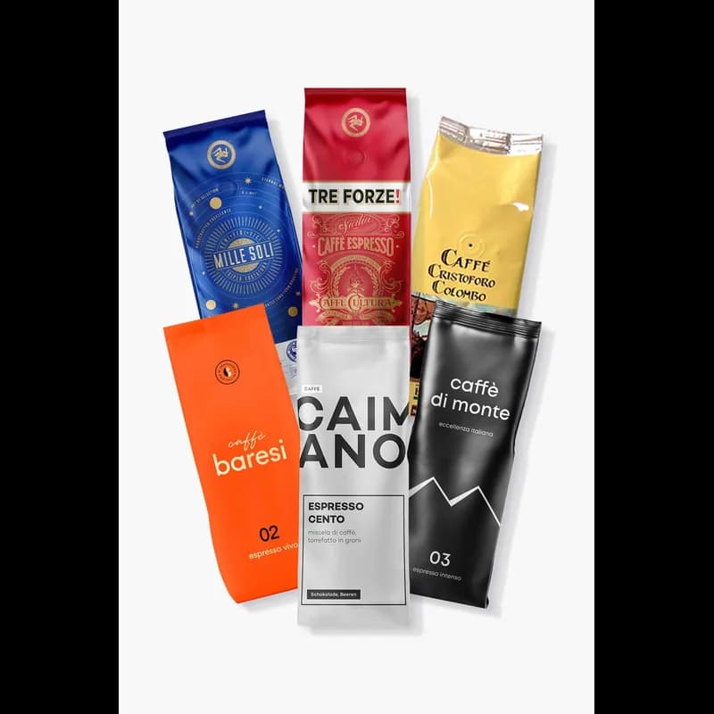Italienisches Bestsellerpaket 1,5kg – Aus unserer Werbung Kaffeebohnen
