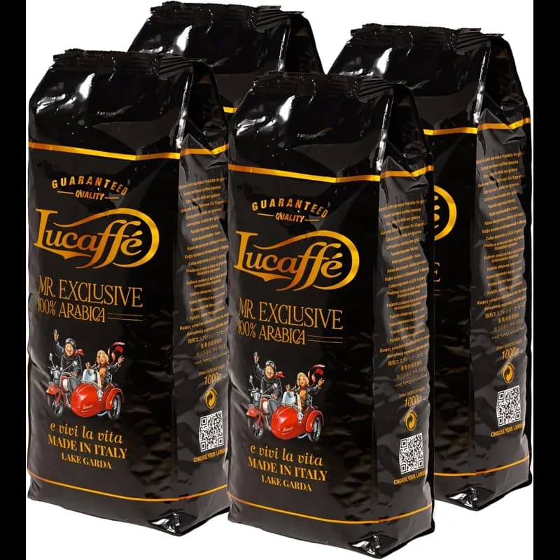 Lucaffé Mr. Exclusive 100% Arabica 1kg – Lucaffé Kaffeebohnen