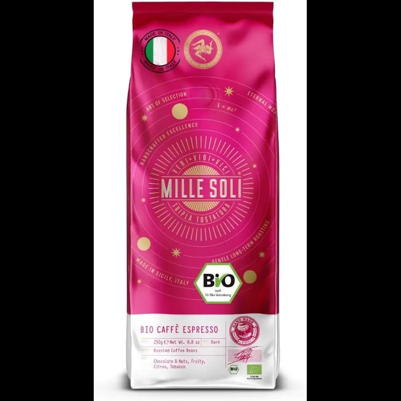Mille Soli Caffè Espresso Bio – MilleSoli Kaffeebohnen