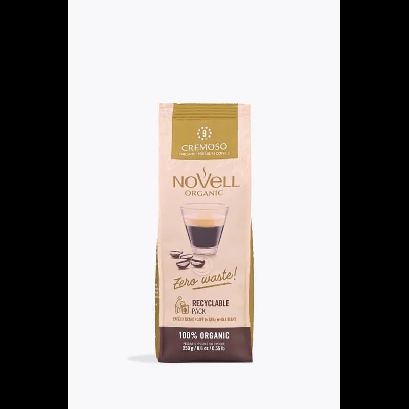Novell Zero Waste Cremoso Bio 250g – Novell Kaffeebohnen