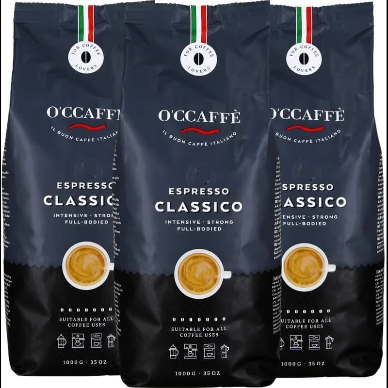 O'ccaffè Espresso Classico – O'ccaffè Kaffeebohnen