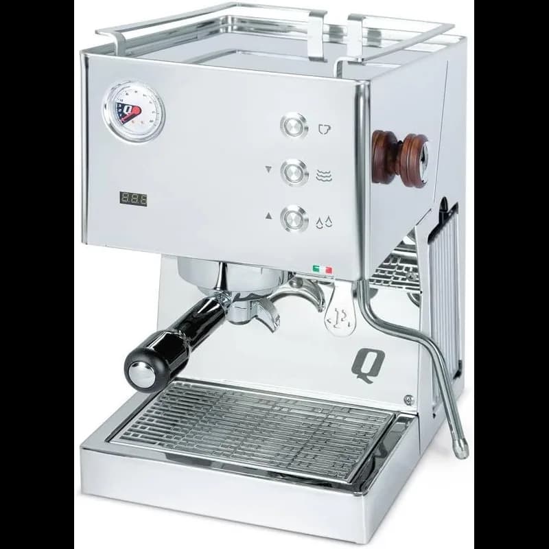 Quick Mill Rubino Plus Siebträgermaschine Edelstahl – Quick Mill Kaffeemaschine
