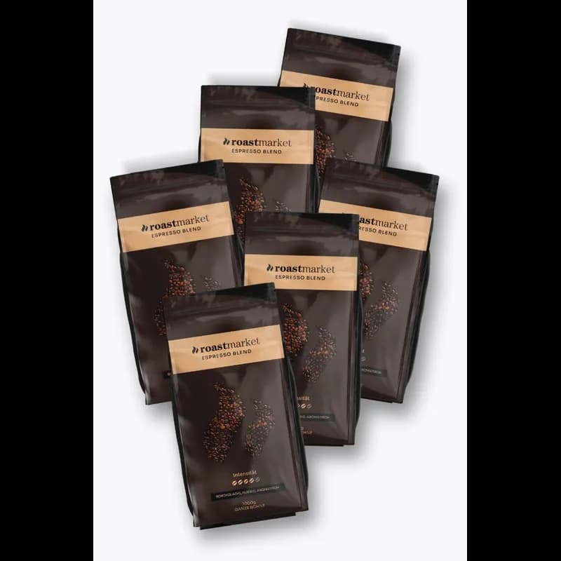 roastmarket Espresso Blend Vorteilspaket 6kg – roastmarket Blends Kaffeebohnen