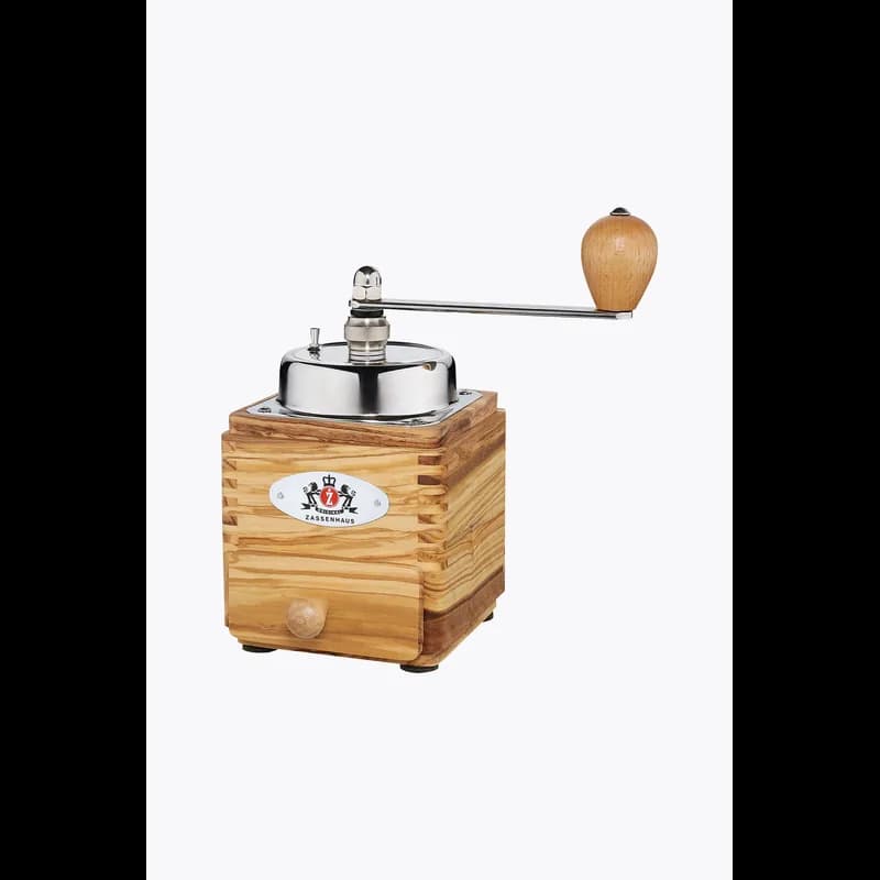 Zassenhaus Kaffeemühle Montevideo Olivenholz – Zassenhaus Kaffeemühle