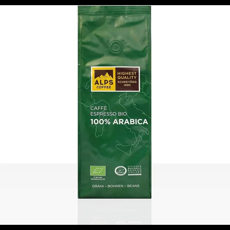 Alps Coffee Espresso Bio 100% Arabica 500g – Alps Coffee Kaffeebohnen