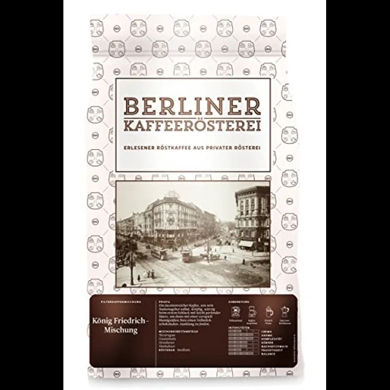 Berliner Kaffeerösterei Berliner Metropolen Mischung – Berliner Kaffeerösterei Kaffeebohnen Platz 6