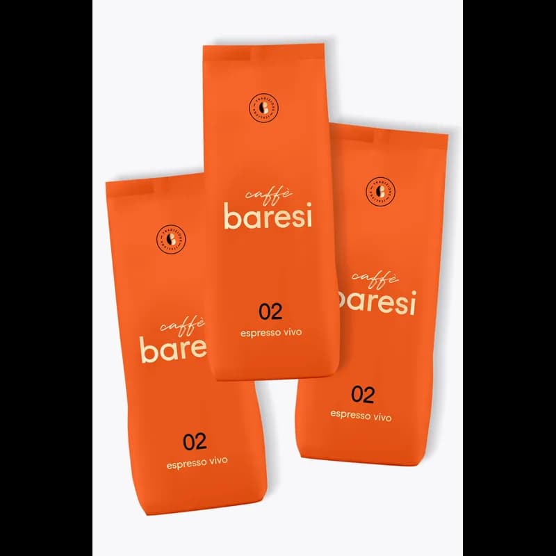 caffè baresi Espresso Vivo Vorteilspaket 3kg – caffè baresi Kaffeebohnen