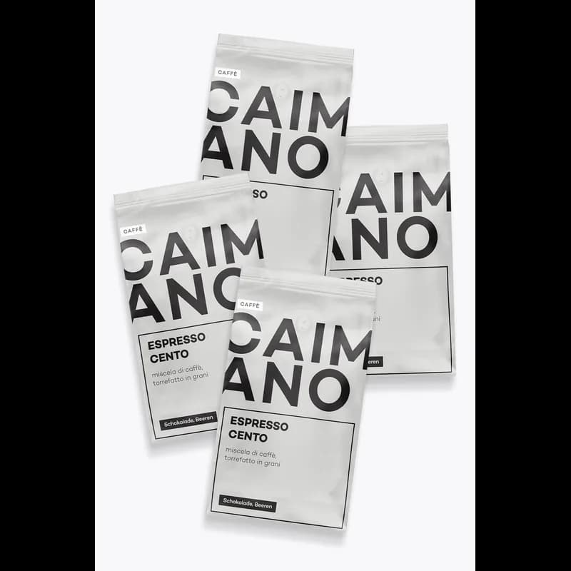 Caffè Caimano Espresso Cento Vorteilspaket 4kg
