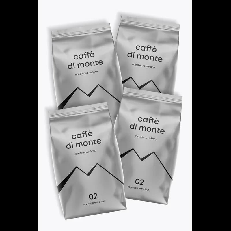 Caffè di Monte Espresso Extra Bar Vorteilspaket 4kg – Caffè di Monte Kaffeebohnen