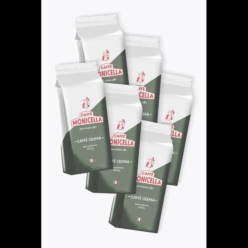 Caffè Monicella Caffè Crema Vorteilspaket 6kg – Caffè Monicella Kaffeebohnen