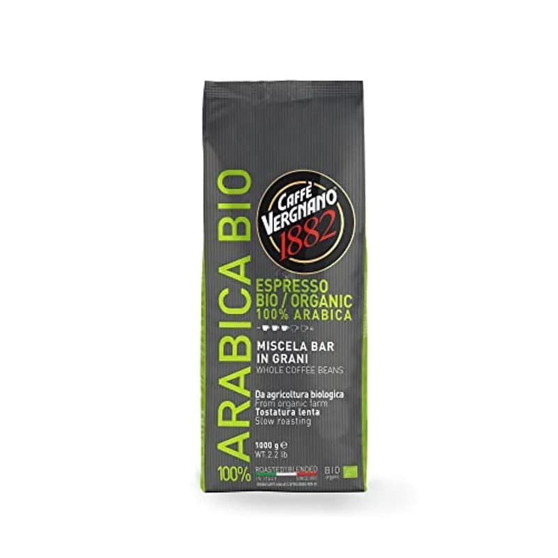 Caffè Vergnano 100% Arabica Organic 1kg – Caffè Vergnano Kaffeebohnen