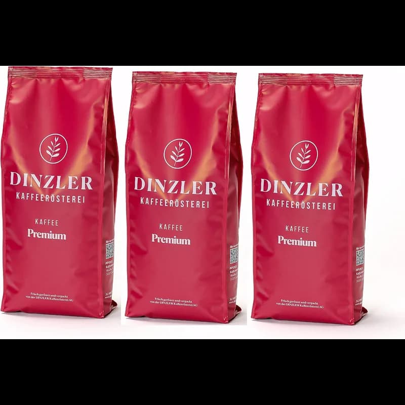 Dinzler Kaffee Erna Vorteilspaket 3kg – Dinzler Kaffeevollautomat Platz 84