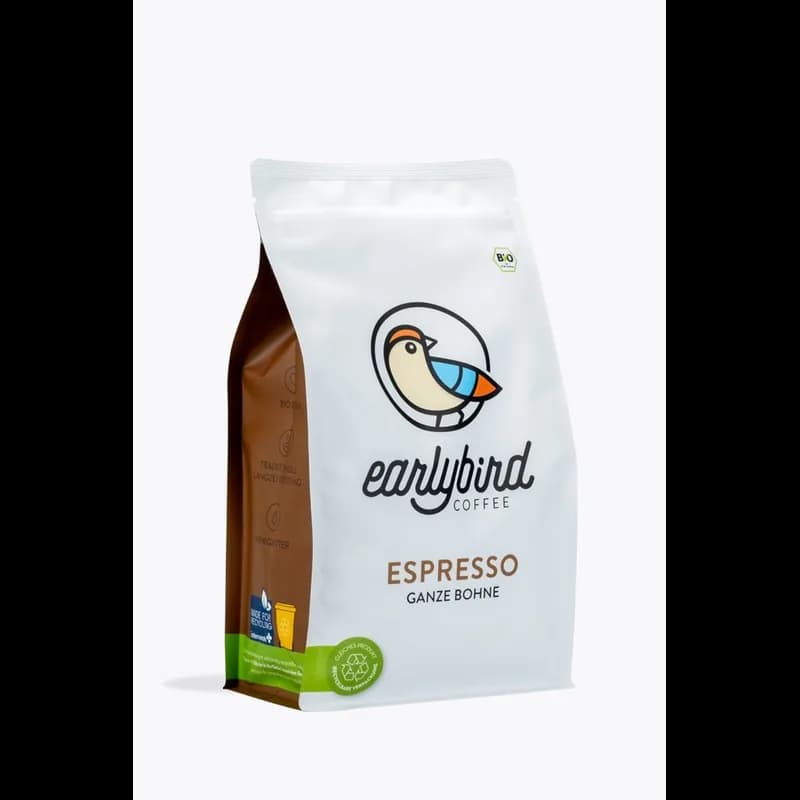 earlybird coffee Espresso Bio 500g – earlybird coffee Kaffeebohnen