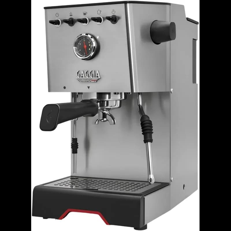 Gaggia Classic GT Dual-Boiler Edelstahl + Gaggia MDF 55 Mühle