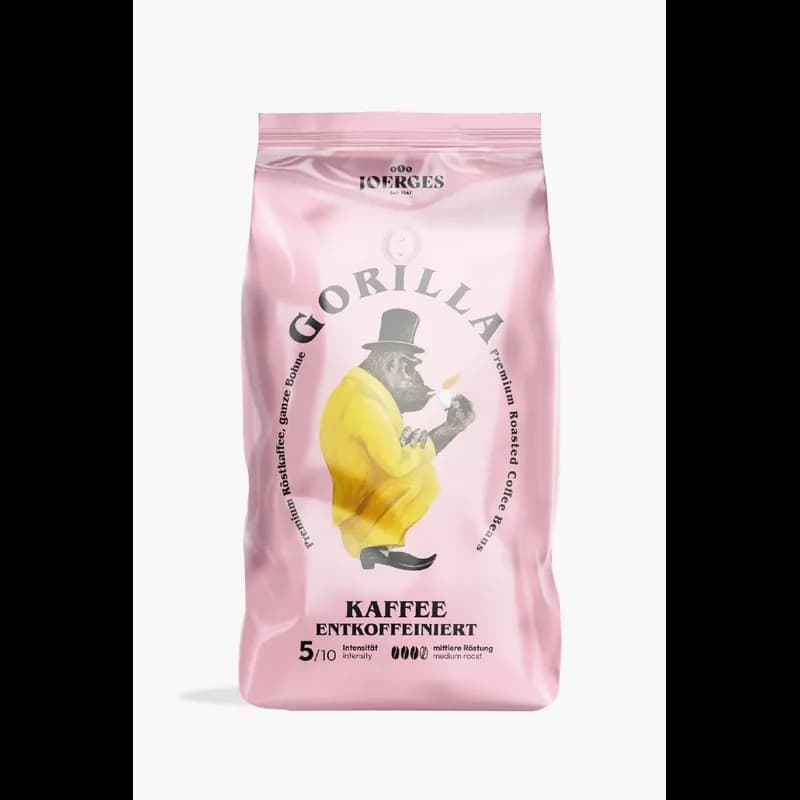 Gorilla Kaffee Entkoffeiniert 1kg