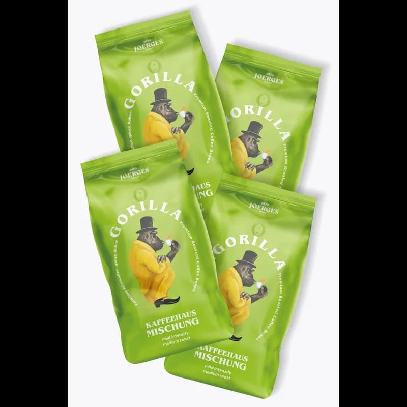 Gorilla Kaffeehaus Mischung Vorteilspaket 4kg
