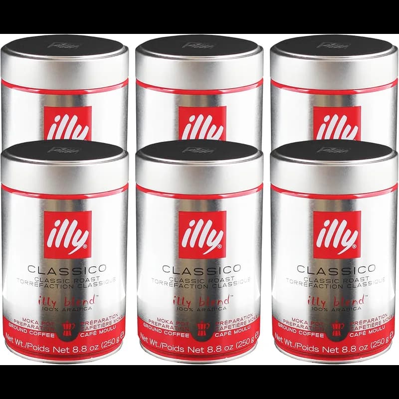 illy Espresso klassische Röstung 6x250g