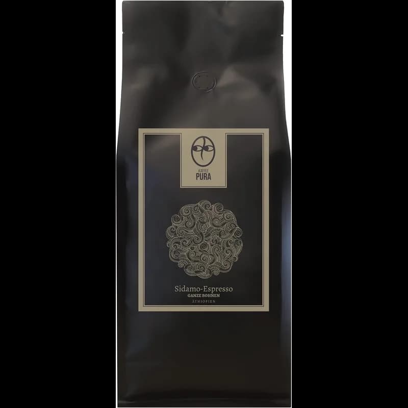 Kaffee Pura Espresso III Gießener Mischung – Kaffee Pura Kaffeebohnen
