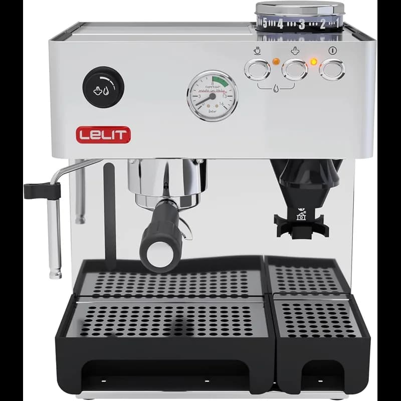Lelit Anita PL042TEMD Siebträgermaschine Edelstahl – Lelit Espresso Kaffeemaschine