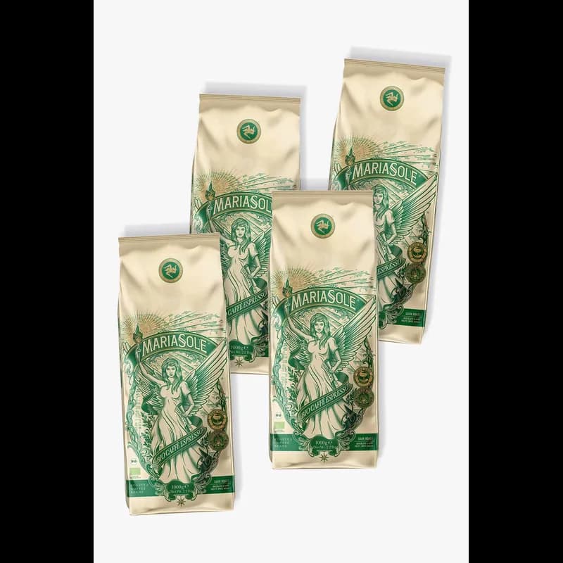 MariaSole Caffe Espresso Bio Vorteilspaket 4kg – MariaSole Kaffeebohnen