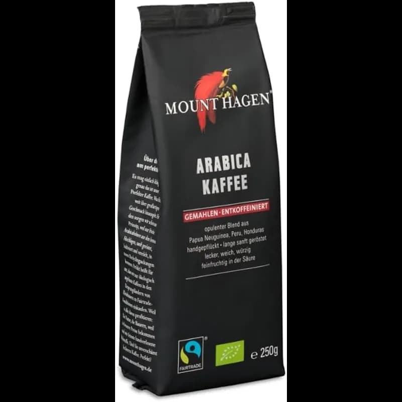 Mount Hagen Arabica Kaffee Entkoffeiniert Bio