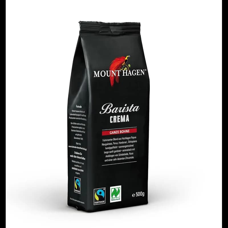 Mount Hagen Crema Barista Bio 500g