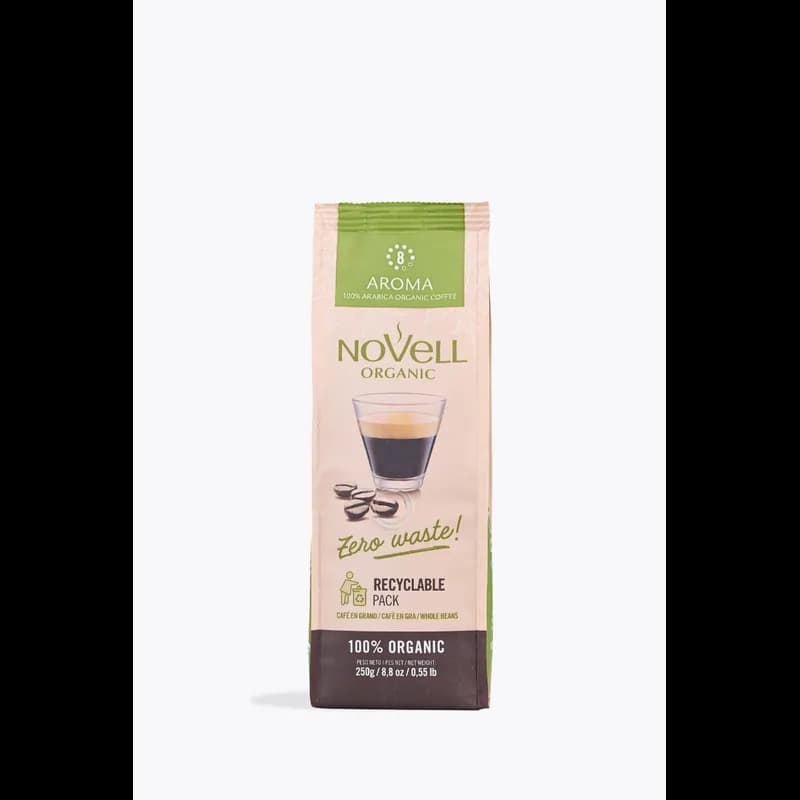 Novell Zero Waste Piu Aroma Bio 250g – Novell Kaffeevollautomat Platz 103