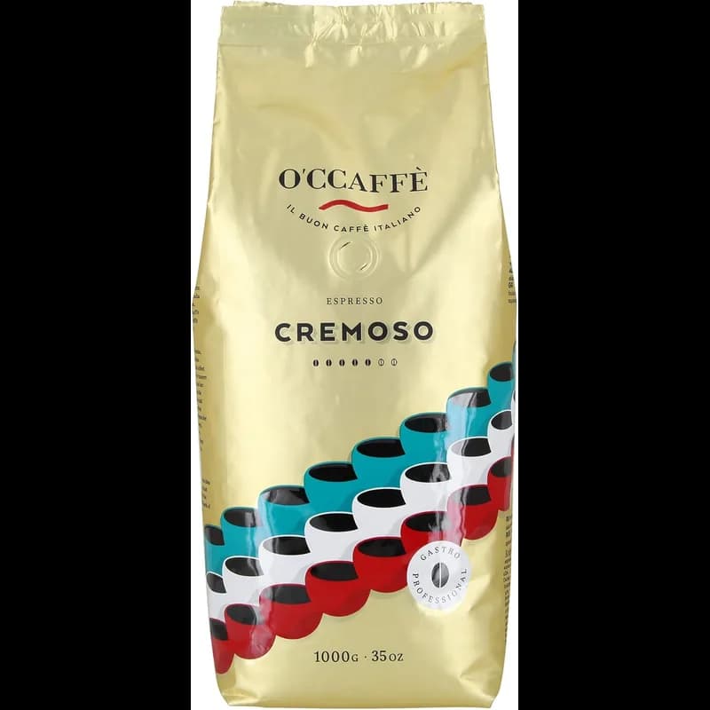 O'ccaffè Cremoso 1kg – O'ccaffè Kaffeebohnen