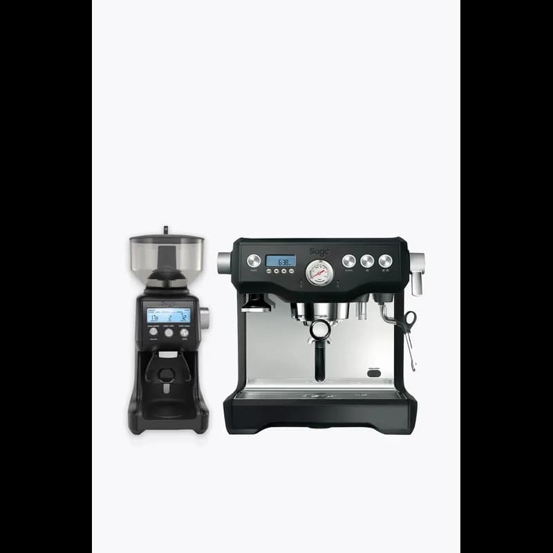 Sage the Dual Boiler™ + Sage the Smart Grinder™ Pro, Matt Schwarz im Set