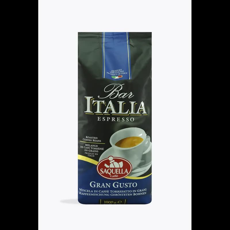 Saquella Bar Italia Gran Gusto 1kg – Saquella Caffè Kaffeebohnen