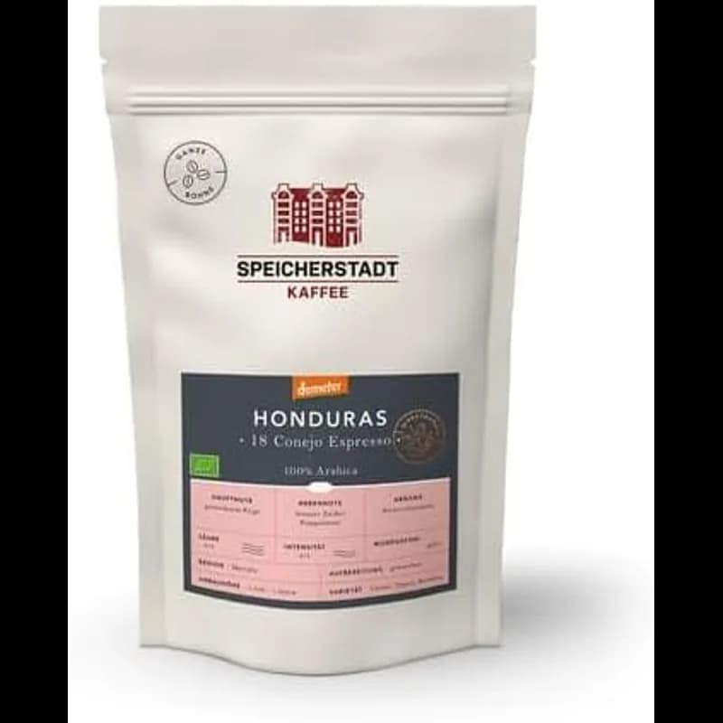 Speicherstadt Honduras Conejo Bio Demeter – Speicherstadt Kaffee Kaffeebohnen Platz 3