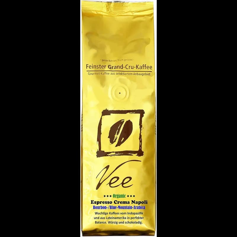 Vee's Organic Espresso Crema Napoli – Vees Kaffeebohnen