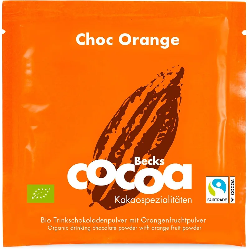 Becks Cocoa Choc Orange Bio 250g – Becks Cocoa Kaffeebohnen