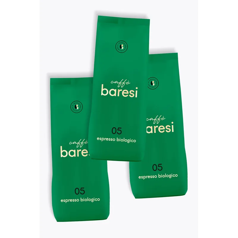 caffè baresi Espresso Biologico Vorteilspaket 3kg – caffè baresi Kaffeebohnen