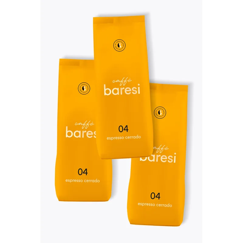 caffè baresi Espresso Cerrado Vorteilspaket 3kg – caffè baresi Kaffeebohnen