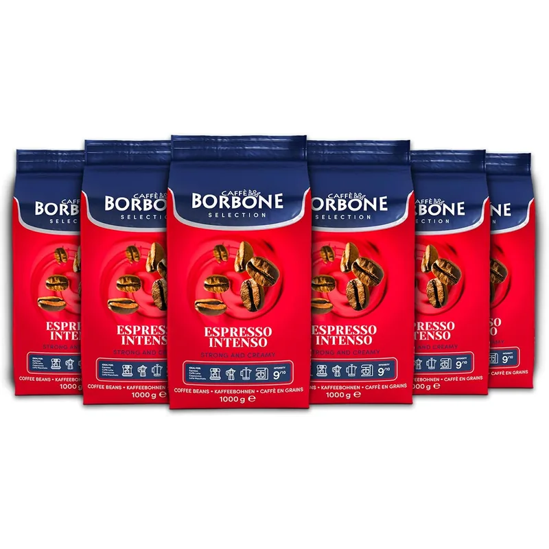 Caffè Borbone Selection Espresso Intenso Vorteilspaket 4kg – Caffè Borbone Kaffeebohnen