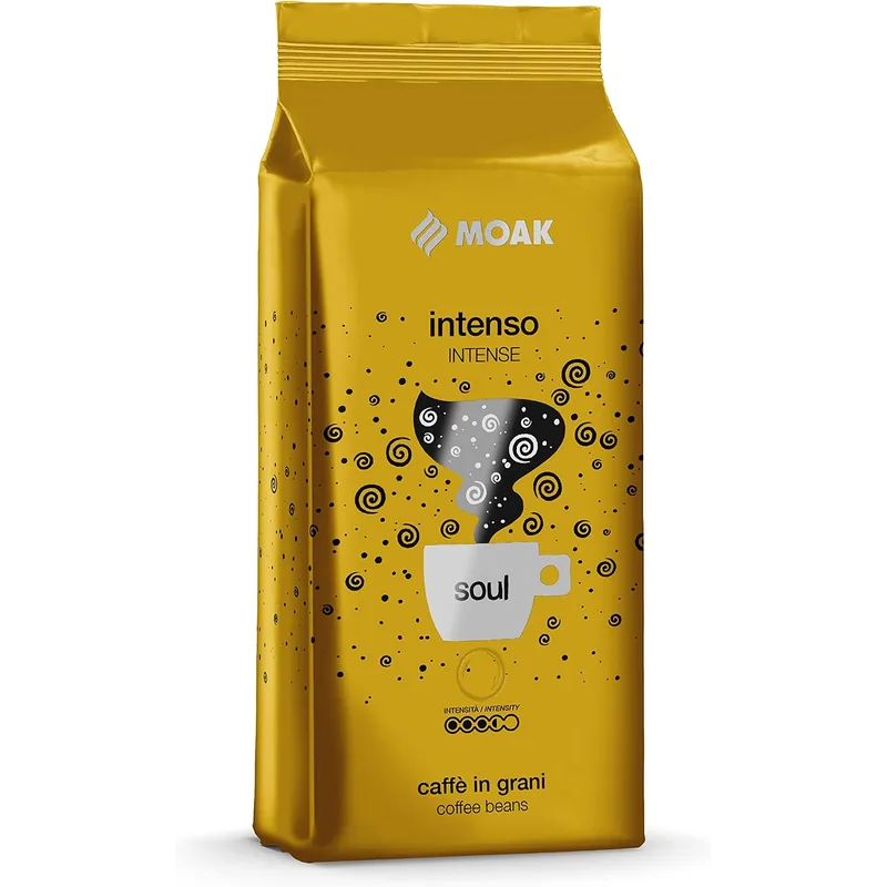 Caffè Moak Intenso Soul 1kg – Caffe Moak Kaffeebohnen