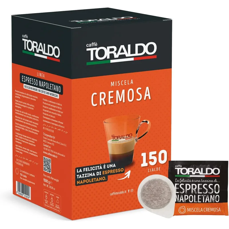 Caffè Toraldo Miscela Arancio 1kg – Caffè Toraldo Kaffeebohnen