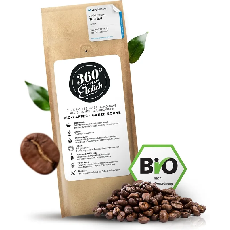 earlybird coffee Vollautomat Bio 500g – earlybird coffee Kaffeevollautomat