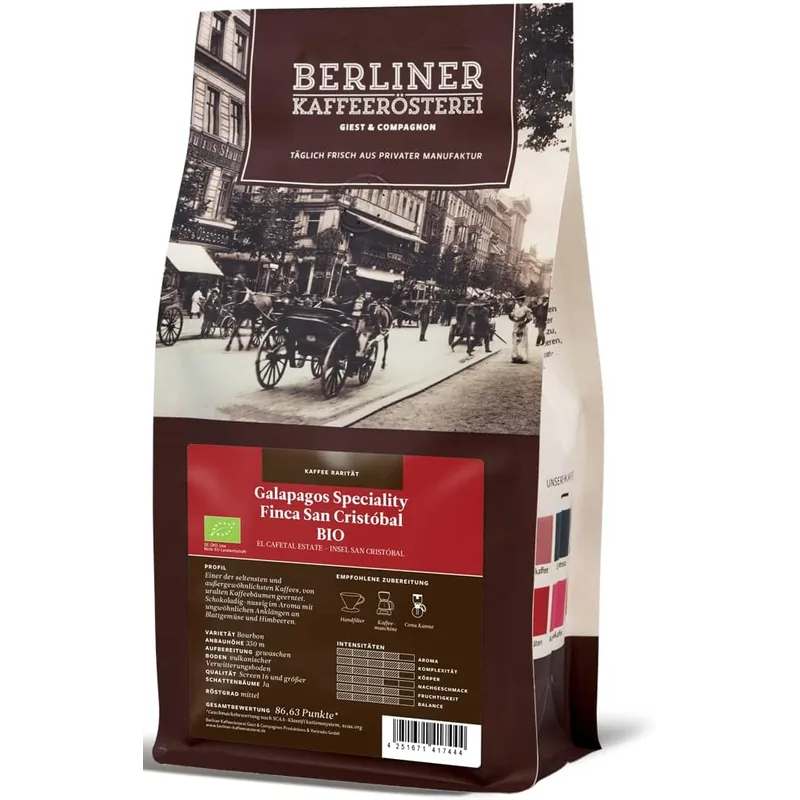 Erste Tegernseer Kaffeerösterei Peru Finca Negrisa Bio 250g – Erste Tegernseer Kaffeerösterei Kaffeebohnen